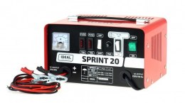 Prostownik SPRINT 20, napięcie ładowania: 12/24 V IDEAL, prąd ładowania: 20A, napięcie zasilania: 230V, rodzaj akumulatora: Ca/C