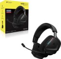 Corsair VOID v2 MAX WIRELESS Zestaw słuchawkowy Bezprzewodowy Opaska na głowę Gaming Bluetooth Czarny