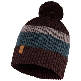 Czapka BUFF KNITTED HAT ELON MAROON-MAROON one size