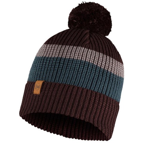Czapka BUFF KNITTED HAT ELON MAROON-MAROON one size