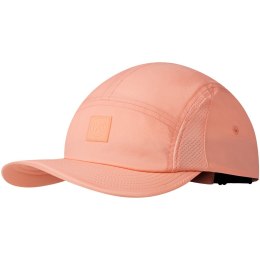 Czapka z daszkiem BUFF 5 PANEL GO CAP SOLID CORAL S/M S/M