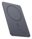 Baseus PicoGo Ultra-Slim 5000 mAh Bezprzewodowe ładowanie Szary