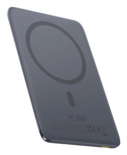 Baseus PicoGo Ultra-Slim 5000 mAh Bezprzewodowe ładowanie Szary