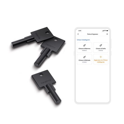 Inteligentny klucz do zamka Netatmo NDL-K3U (3 szt.)