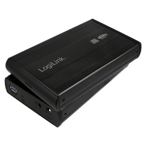 Logilink | Obudowa pamięci masowej | Obudowa 3,5 cala S-SATA HDD USB 3.0 Alu | Dysk twardy | 3,5" | SATA 3Gb/s | USB 3.0