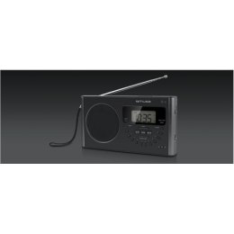 Muse M-089 R Black, Alarm function, 4-band PLL Portable Radio