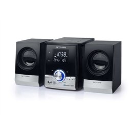 Muse Micro System CD/MP3/USB with Bluetooth M-38BT Black/Silver, AUX in, Alarm function