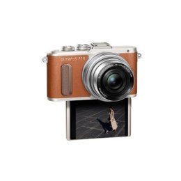 Olympus PEN E-PL8 + 14-42mm EZ Pancake Mirrorless Camera Kit, 16.1 MP, ISO 25600, Display diagonal 7.62 ", Video recording, Wi-F