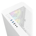Montech AIR 100 ARGB, Micro-ATX, szkło hartowane - białe