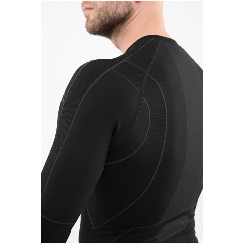 Bielizna męska VIKING Gary Set 3/4 Bamboo czarna XXXL