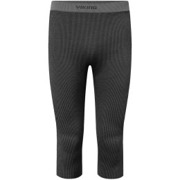 Bielizna męska VIKING Mounti Man Set 3/4 Merino szara XXL