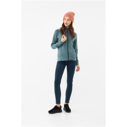 Bluza damska VIKING Lonetree Hoodie Bamboo Lady rozpinana z kapturem turkusowa XS