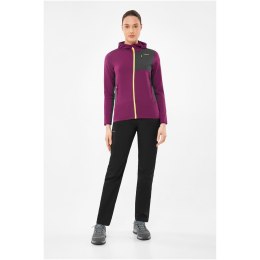 Bluza damska VIKING Tacoma Hoodie Lady rozpinana z kapturem fioletowa S