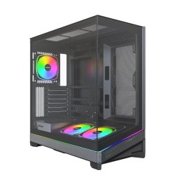 Montech Sky 3 PC Case, Mid Tower, ATX, ARGB, Tempered Glass - Black