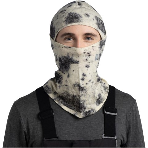 Kominiarka BUFF MERINO MW HINGED BALACLAVA XEL WHISPER one size