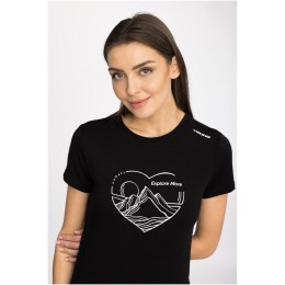 T-shirt damski VIKING Lenta Bamboo Light Lady czarny XL