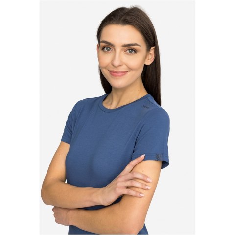 T-shirt damski VIKING Lenta Bamboo Light Lady granatowy XXL