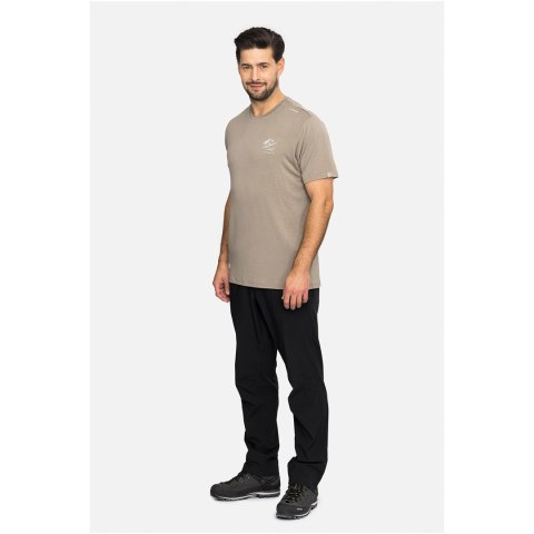 T-shirt męski VIKING Lenta Bamboo Light Man beżowy XXL