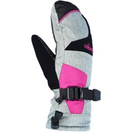 Rękawice narciarskie damskie VIKING Ronda Mitten Ski Lady jednopalczaste różowe 6