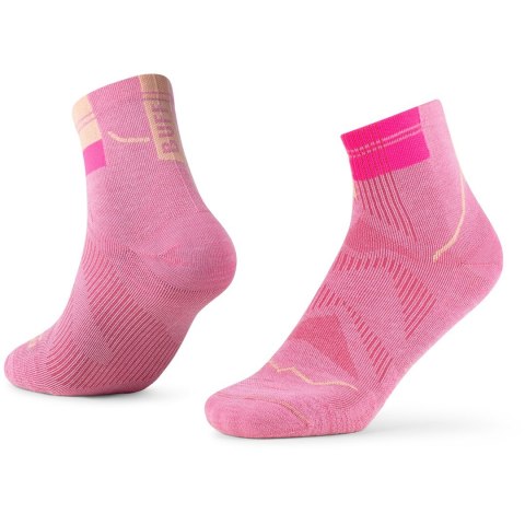 Skarpetki Buff COOLNET® QUARTER SOCK CQ PINK S 45/47
