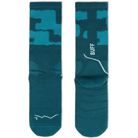 Skarpetki Buff MERINO MW CREW SOCKS MWC2 TEAL S 36/38