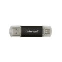 Intenso Twist Line pamięć USB 256 GB USB Type-A / USB Type-C 3.2 Gen 1 (3.1 Gen 1) Antracyt