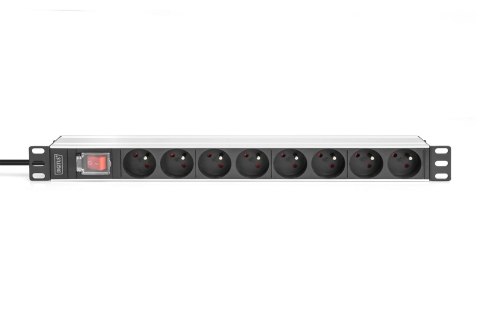 Digitus DN-95402-1-FR rozdzielacz zasilania PDU 8 x gniazdo sieciowe 1U