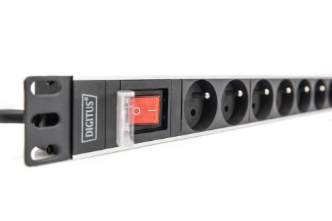 Digitus DN-95402-1-FR rozdzielacz zasilania PDU 8 x gniazdo sieciowe 1U