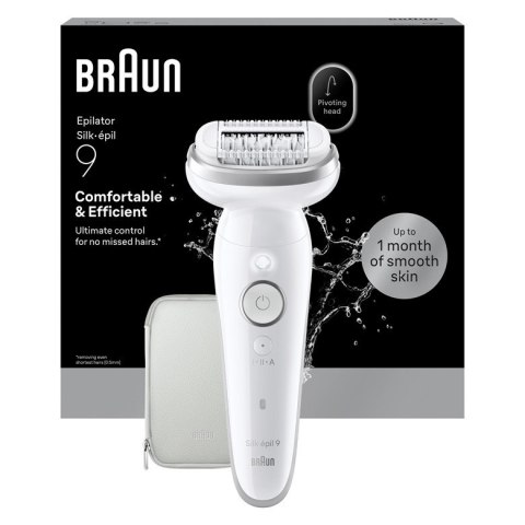 Braun Silk-epil 9 Srebrny