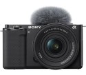 Sony ZV-E10 + E PZ 16-50mm F3.5-5.6 OSS II Bezlusterkowiec 24,2 MP CMOS 6000 x 4000 px Czarny