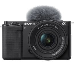 Sony ZV-E10 + E PZ 16-50mm F3.5-5.6 OSS II Bezlusterkowiec 24,2 MP CMOS 6000 x 4000 px Czarny