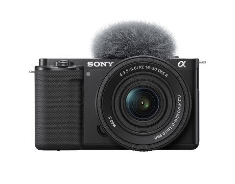 Sony ZV-E10 + E PZ 16-50mm F3.5-5.6 OSS II Bezlusterkowiec 24,2 MP CMOS 6000 x 4000 px Czarny