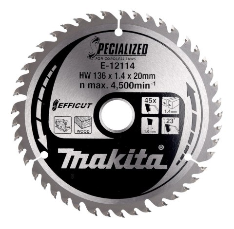 Makita E-12114 ostrze do piły tarczowej 1 szt.