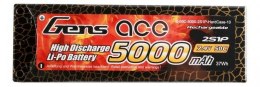 5000mAh 7.4V 50C 2S2P HardCase Gens Ace