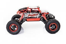 Rock Crawler 1:18 2.4Ghz - Czerwony