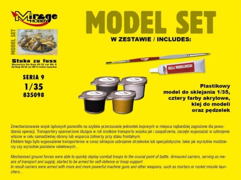 "STUKA zu FUSS" wyrzutnia UE-sWG 40/32cm Wk Fl