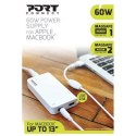 PORT CONNECT MagSafe Power adapter for Apple Macbook* and Macbook Pro* 11/12/13" 16.5 V, 60 W, AC adapter, DC16.5 V / 3.65 A, Fa