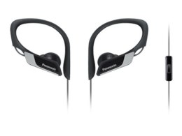 Panasonic Sport Clip Headphones RP-HS35ME-K In-ear/Ear-hook, 3.5mm (1/8 inch), Microphone, Black,