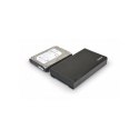 Port Connect Hard drive external enclosure SATA 3000 GB, 3.5 ", USB 3.0, Black