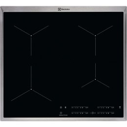 Electrolux EIT60443X Czarny Wbudowany Płyta indukcyjna strefowa 4 stref(y)