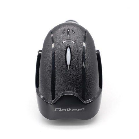 Qoltec 50856 Bezprzewodowy czytnik kodów kreskowych 1D 2D | 2.4GHz