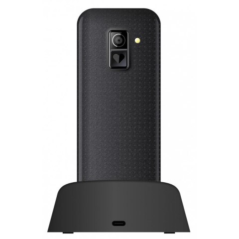 MaxCom MM730 telefon komórkowy 5,59 cm (2.2") Czarny Telefon dla seniora