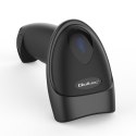 Qoltec Skaner czytnik kodów kreskowych i QR | 1D 2D | USB | Bluetooth
