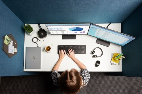 Stacja dokująca + zasilacz HP USB-C Dock G5 100W czarna 5TW10AA