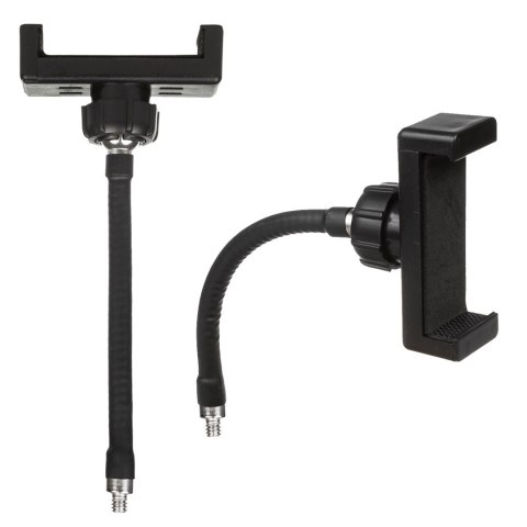 Lampa pierścieniowa 10" LED 12W ze statywem 1,1m Maclean Energy MCE610, samowyzwalacz bluetooth, możliwość zmiany barwy 3200K-56
