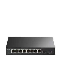 Cudy 8-Port Gigabit Easy-Managed Switch with 2 SFP, GS108ES2 1.0 Zarządzany L2 Gigabit Ethernet (10/100/1000) Czarny