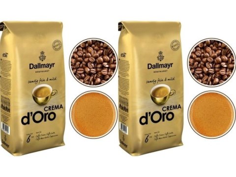 Kawa ziarnista Dallmayr Crema DOro 2 kg