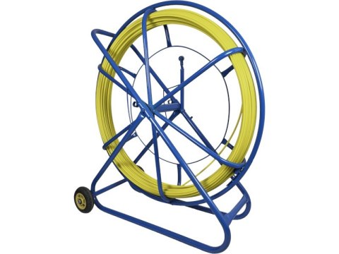 Pilot z włókna szklanego FRP do przeciągania kabli O10mm, 100m z kółkami Q-LANTEC