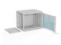 ALANTEC Szafa wisząca 19" 9U 600x450, kolor szary