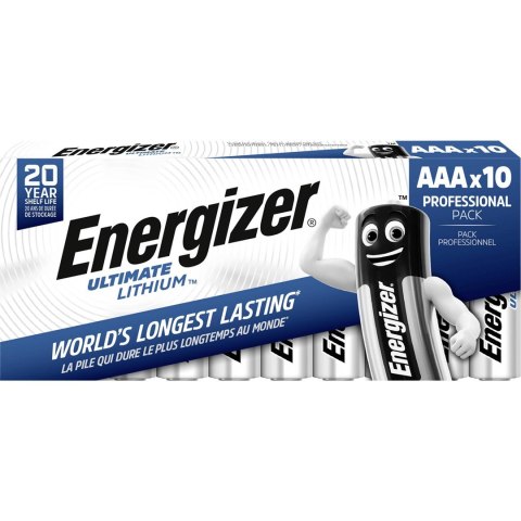 Bateria Energizer AAA Micro Ultimate Lithium (10 szt.)